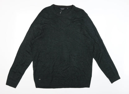 Kensington Mens Green   Pullover Jumper Size 2XL