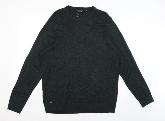 Kensington Mens Green   Pullover Jumper Size 2XL