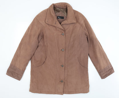 Womens UK Size 14 BHS Brown Overcoat