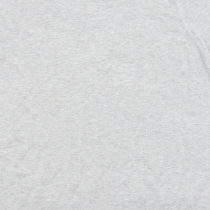 M&S Womens Grey   Basic T-Shirt Size 14