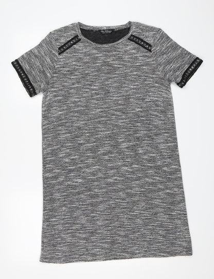 Miss Selfridge Womens Grey   Shift  Size 14