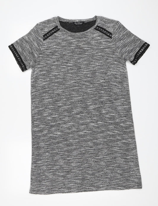 Miss Selfridge Womens Grey   Shift  Size 14