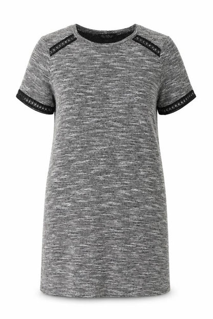 Miss Selfridge Womens Grey   Shift  Size 14
