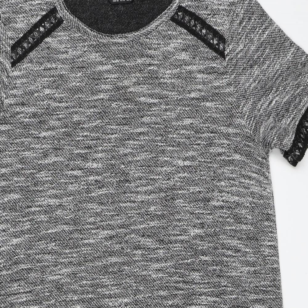 Miss Selfridge Womens Grey   Shift  Size 14