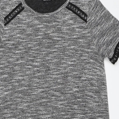 Miss Selfridge Womens Grey   Shift  Size 14