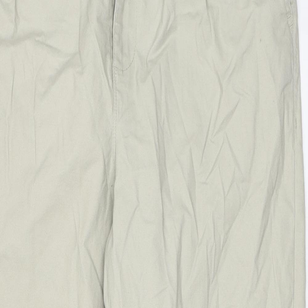 Womens UK Size 12 ASOS Regular Fit  Beige Trousers