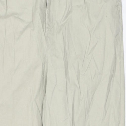 Womens UK Size 12 ASOS Regular Fit  Beige Trousers