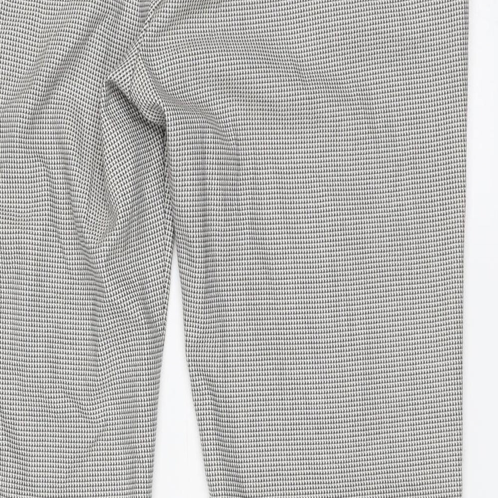 Mango Womens Grey   Trousers  Size 38 L27 in