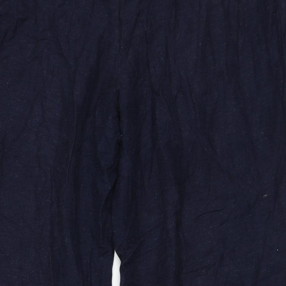 Womens UK Size 16 Joanna Hope Regular Fit  Blue Trousers