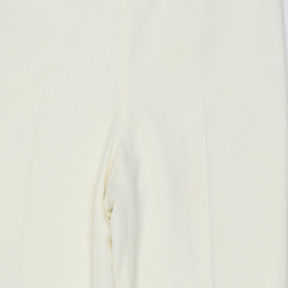 CC Womens Ivory   Trousers  Size 16 L29.5 in