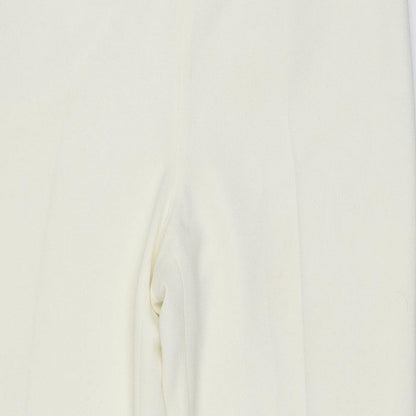 CC Womens Ivory   Trousers  Size 16 L29.5 in