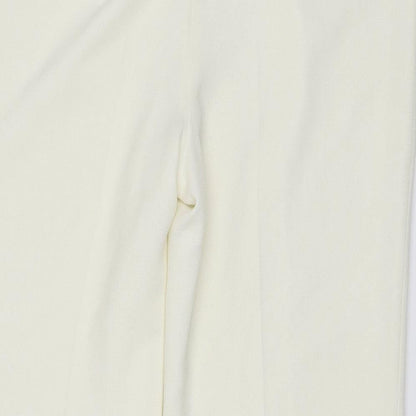 CC Womens Ivory   Trousers  Size 16 L29.5 in
