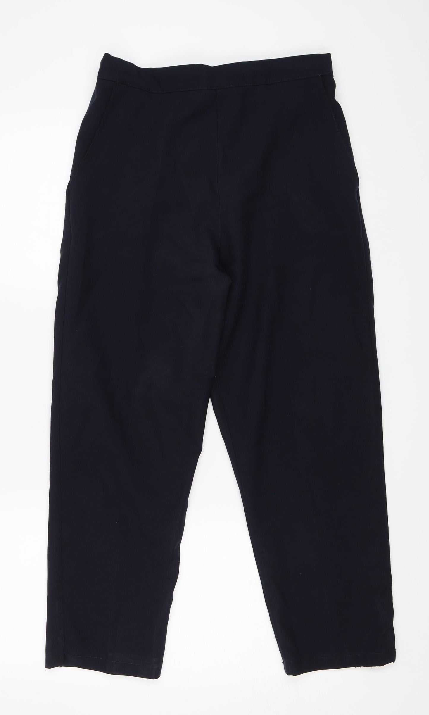 Womens UK Size 14 Preworn Regular Fit  Blue Trousers