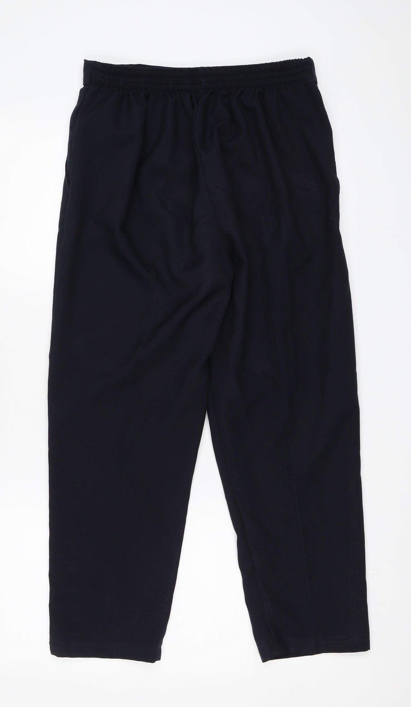 Womens UK Size 14 Preworn Regular Fit  Blue Trousers
