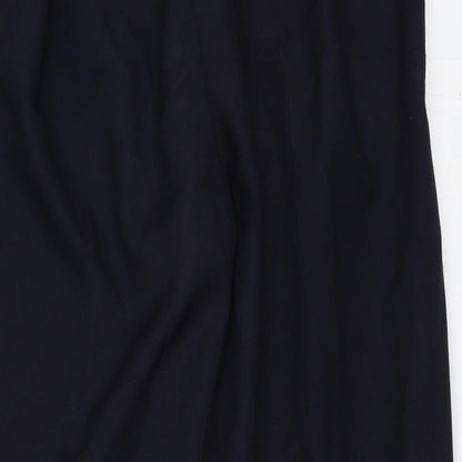 Womens UK Size 14 Preworn Regular Fit  Blue Trousers