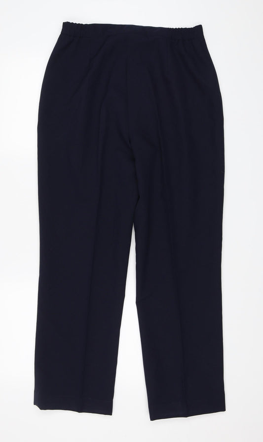 Berkertex Womens Blue   Trousers  Size 14 L27.5 in