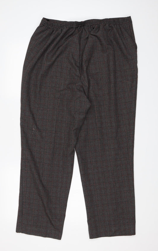 BM Collection Womens Black   Trousers  Size 20 L28.5 in