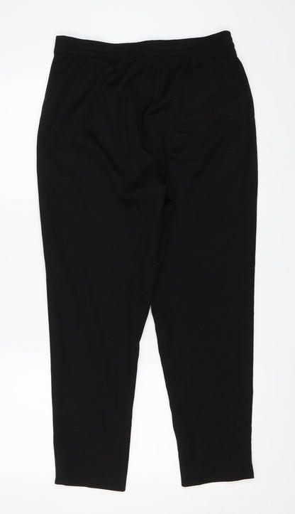 TU Womens Black   Trousers  Size 10 L26.5 in