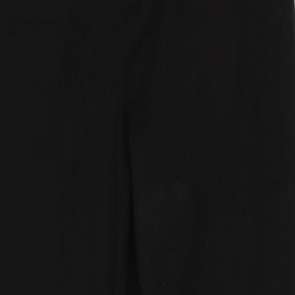 TU Womens Black   Trousers  Size 10 L26.5 in