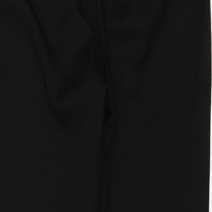 TU Womens Black   Trousers  Size 10 L26.5 in