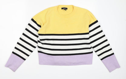 New Look Girls Yellow   Pullover Jumper Size 14-15 Years