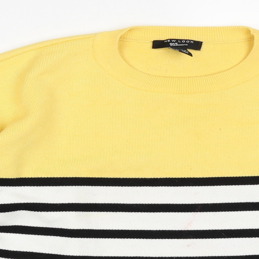 New Look Girls Yellow   Pullover Jumper Size 14-15 Years