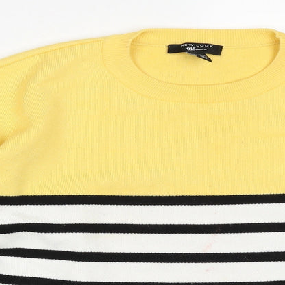 New Look Girls Yellow   Pullover Jumper Size 14-15 Years