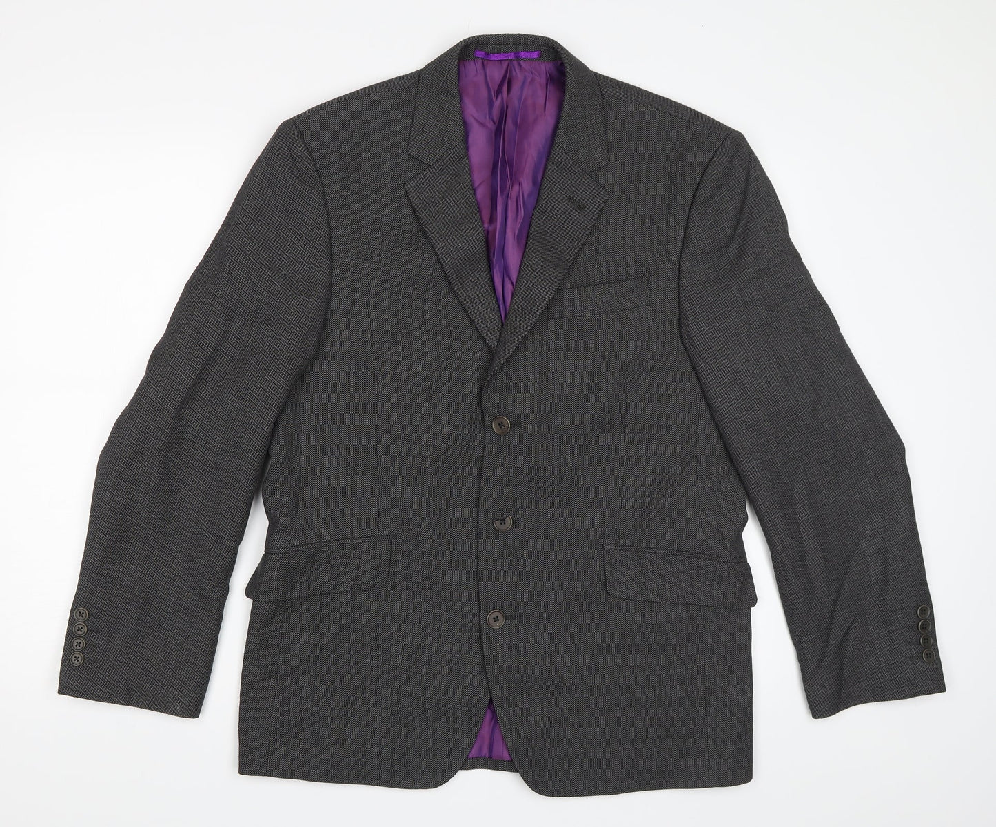 Mens UK Size 40 NEXT Regular Grey Suit Jacket