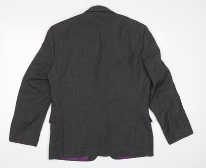 Mens UK Size 40 NEXT Regular Grey Suit Jacket
