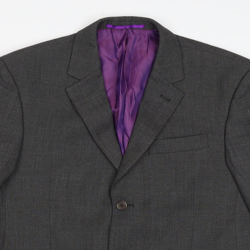 Mens UK Size 40 NEXT Regular Grey Suit Jacket