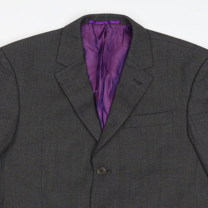 Mens UK Size 40 NEXT Regular Grey Suit Jacket