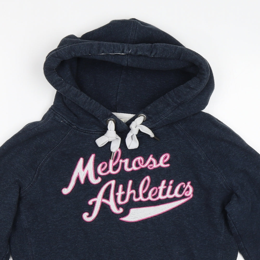 H&M Womens Blue   Pullover Hoodie Size S