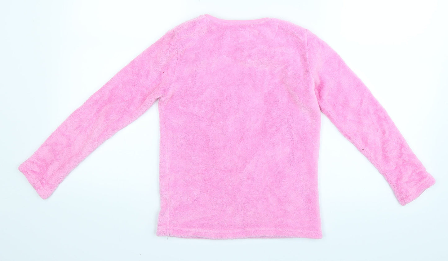 Primark Girls Pink Solid  Kimono Pyjama Top Size 8-9 Years