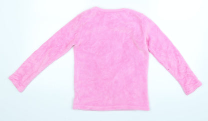 Primark Girls Pink Solid  Kimono Pyjama Top Size 8-9 Years