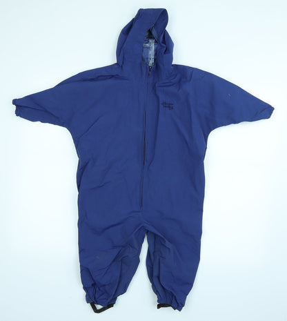 The Great Little Trading Co Boys Blue    Snowsuit Size M