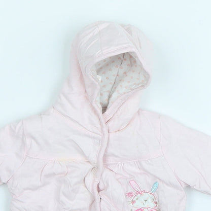 Peacocks Girls Pink   Cardigan Jumper Size 0-3 Months