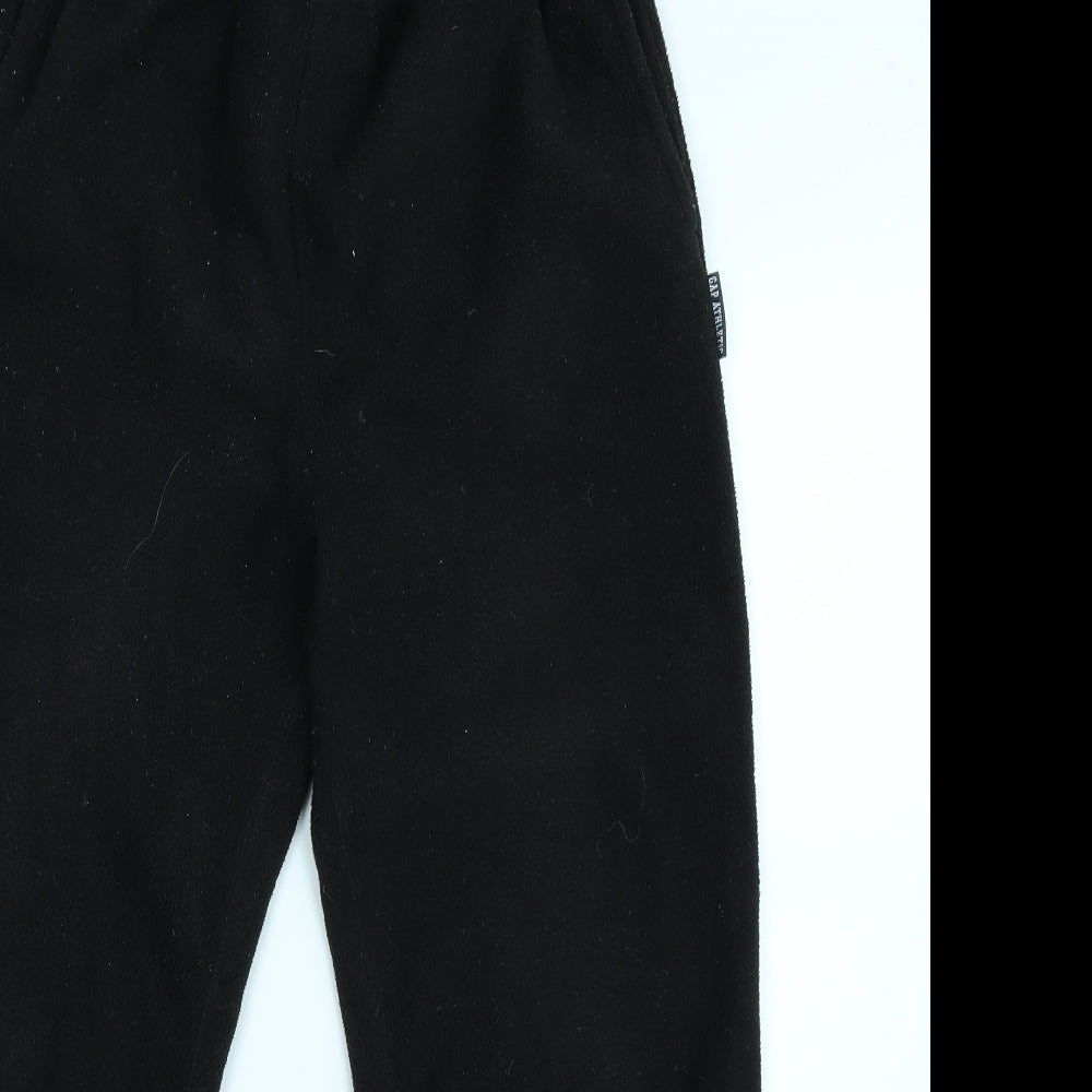 Womens UK Size XS Gap Regular Fit Sweatpants Black Trousers