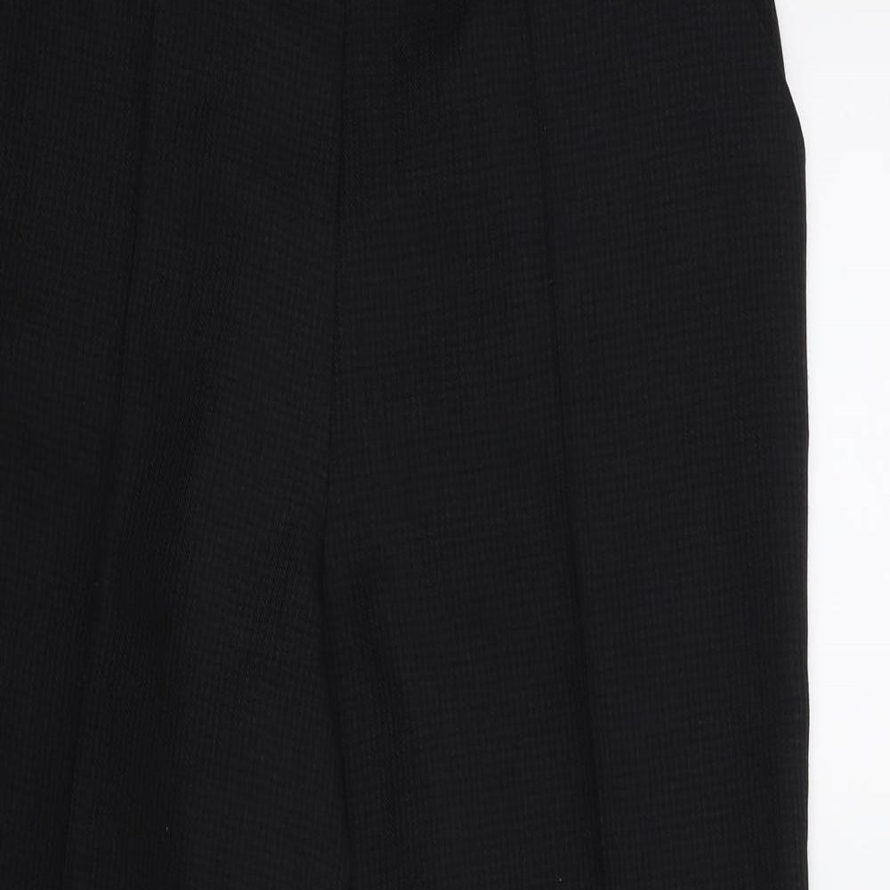 Womens UK Size 32 in Marks and Spencer Regular Fit  Black Trousers