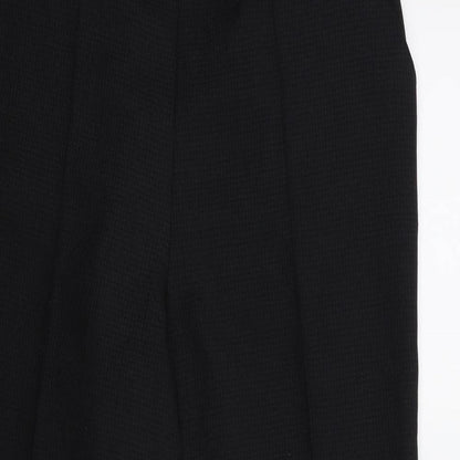 Womens UK Size 32 in Marks and Spencer Regular Fit  Black Trousers