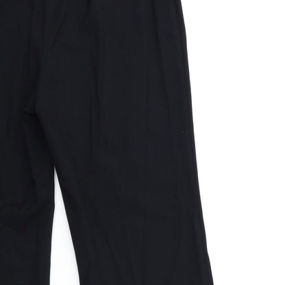 Womens UK Size 32 in Marks and Spencer Regular Fit  Black Trousers