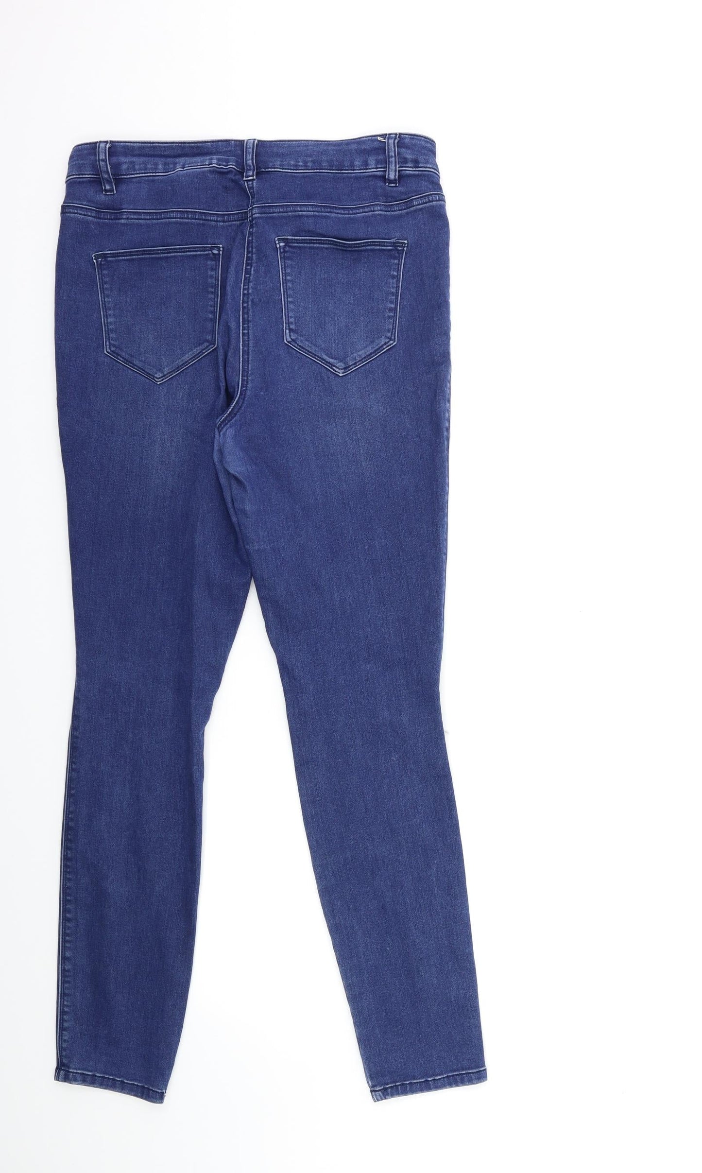 NEXT Womens Blue  Denim Skinny Jeans Size 10 L29 in