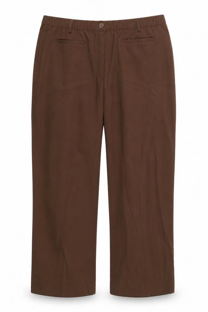 Womens UK Size 20 Damart Regular Fit  Brown Trousers