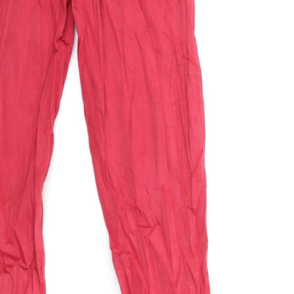 Womens UK Size 8 Stradivarius Regular Fit Skinny Red Jeans