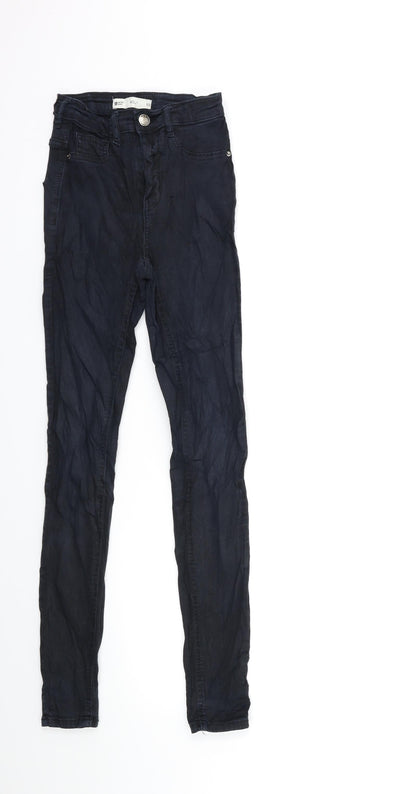 Gina Bacconi Womens Black  Denim Skinny Jeans Size XS L28 in