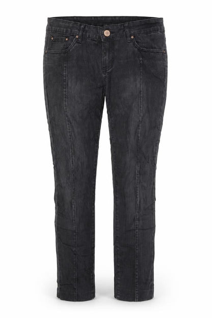 Womens Black  Denim Skinny Jeans Size 12 L28 in
