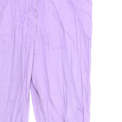 Here + There Womens Purple   Straight Jeans Size 30 in L31 in
