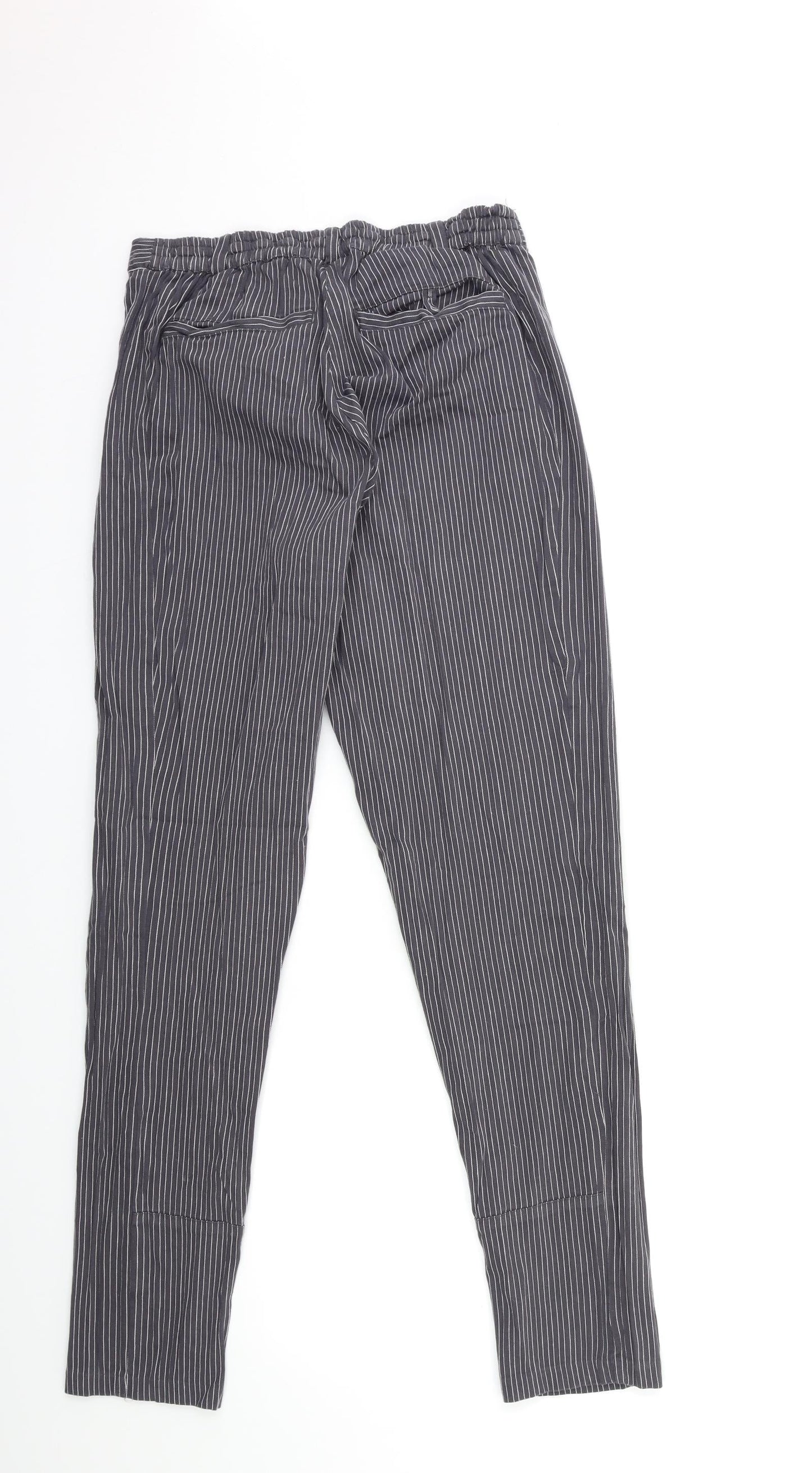 Womens UK Size 26 in Preworn Regular Fit  Grey Trousers