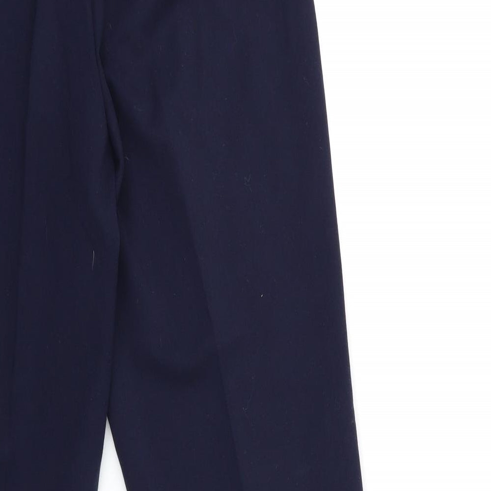 Womens UK Size 25 in Preworn Regular Fit  Blue Trousers