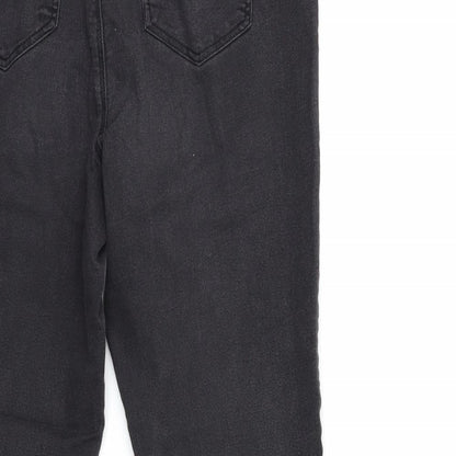 Matalan Womens Grey  Denim Skinny Jeans Size 12 L25 in