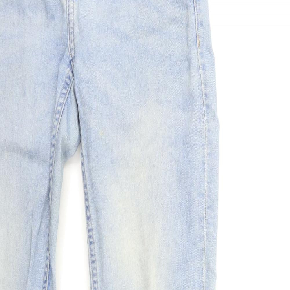 Womens UK Size 8 H&M Regular Fit Skinny Blue Jeans